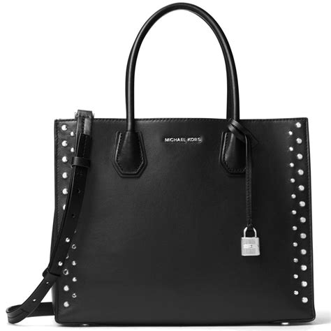 Michael Kors Mercer Stud & Grommet Large Convertible Tote